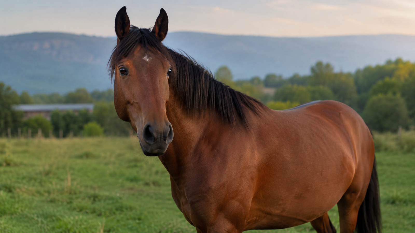Les robes de base du cheval : noir, alezan et bai