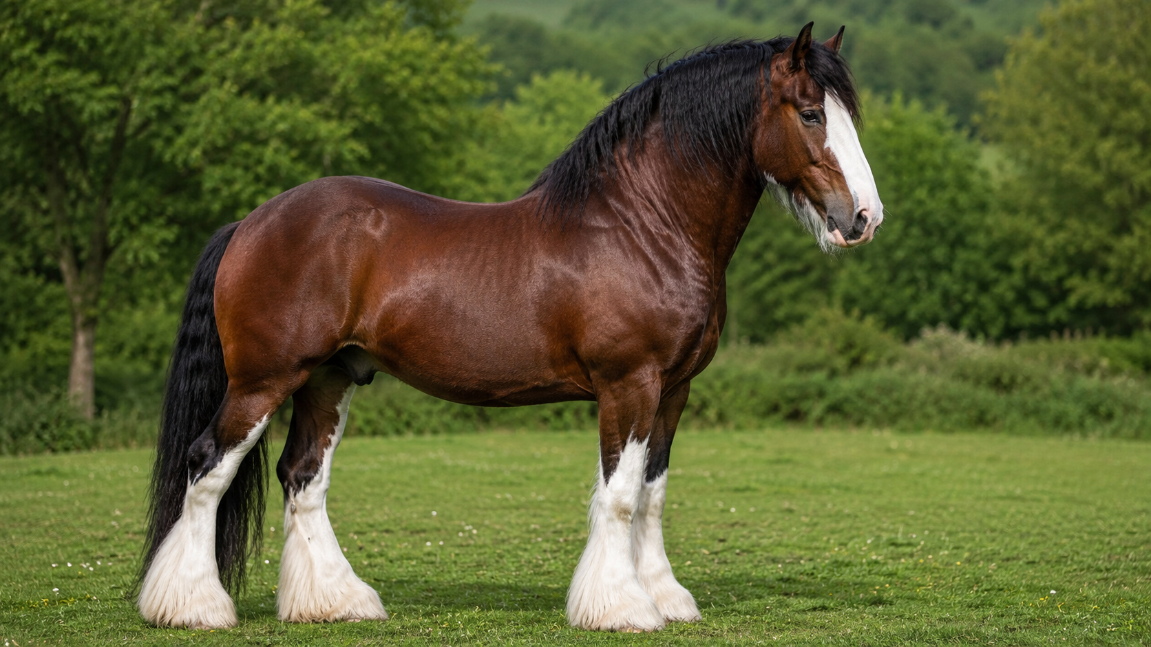 Cheval Clydesdale