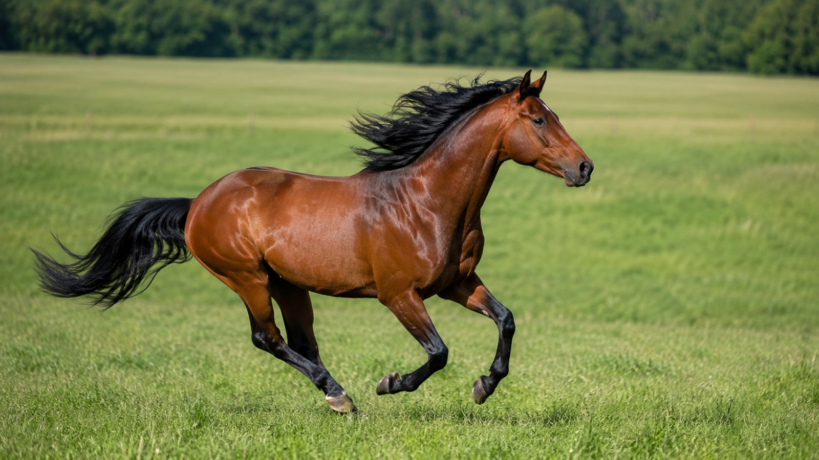Les trois allures du cheval : pas, trot et galop