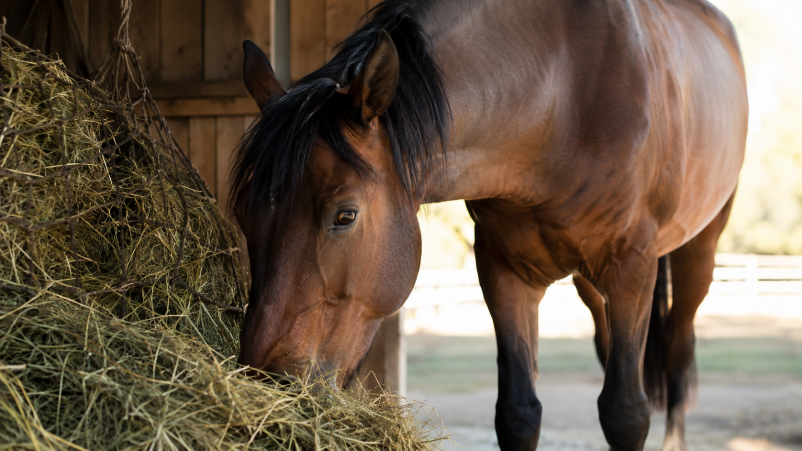 L&rsquo;alimentation de base du cheval