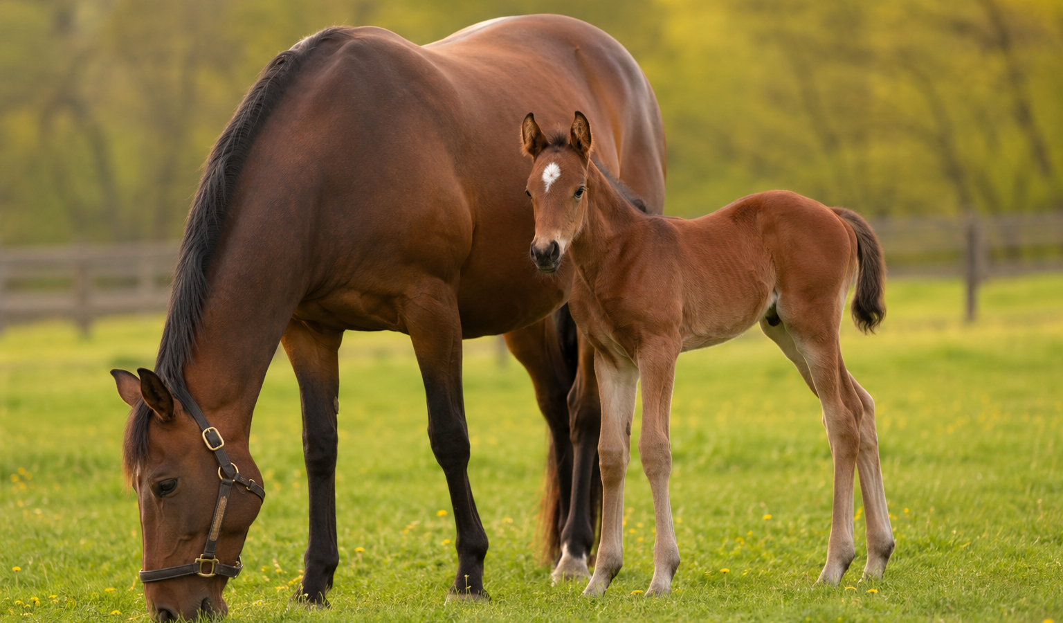 La reproduction du cheval : de la saillie au sevrage