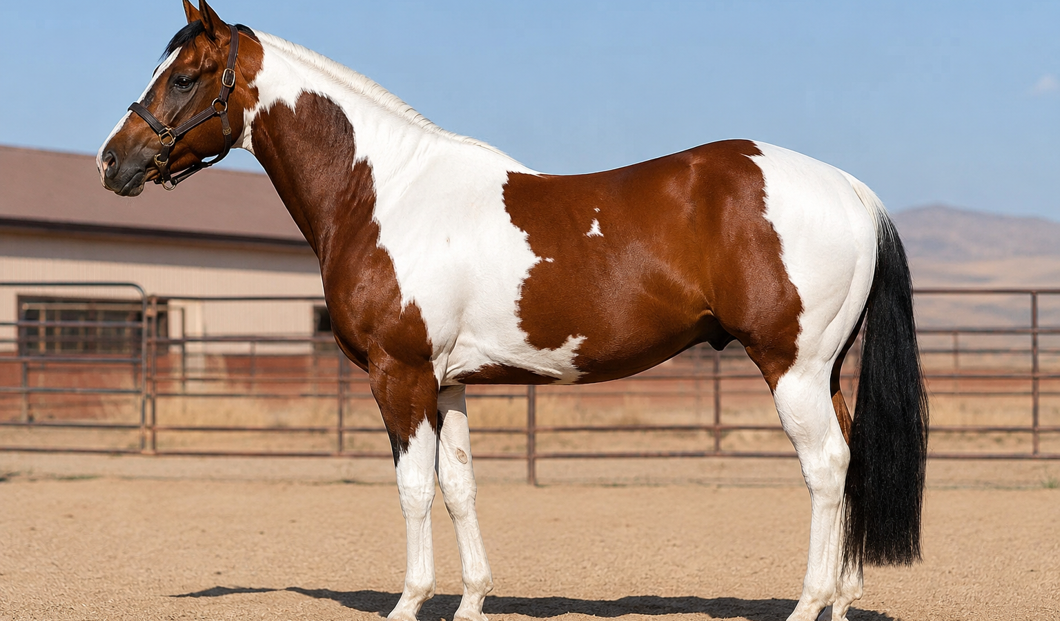 Le Paint Horse
