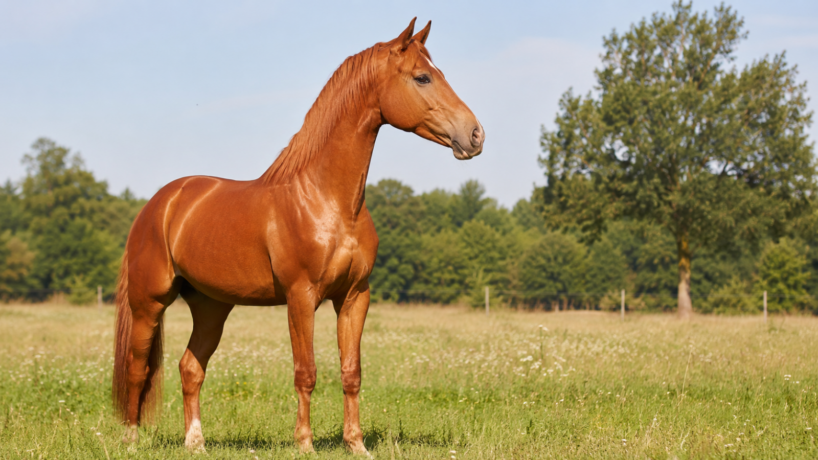 Le cheval alezan et sa famille de robes