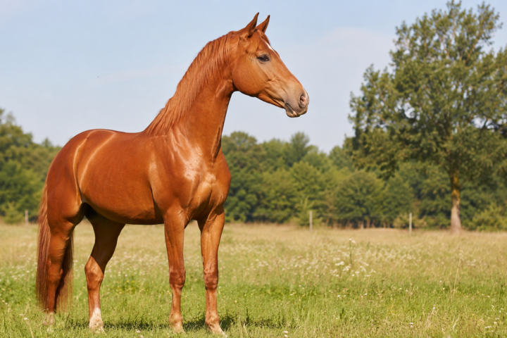Le cheval alezan et sa famille de robes