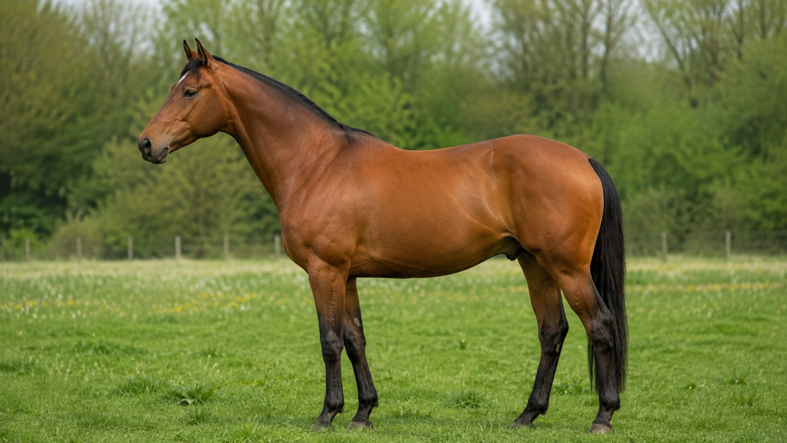 Le cheval bai et ses nuances