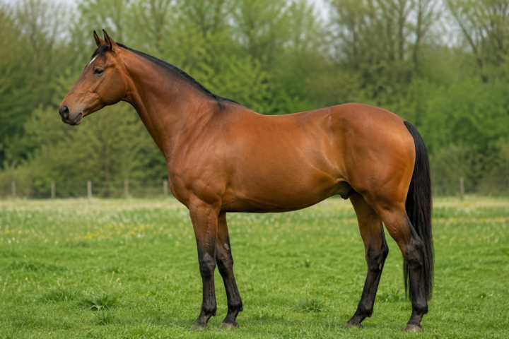 Le cheval bai et ses nuances