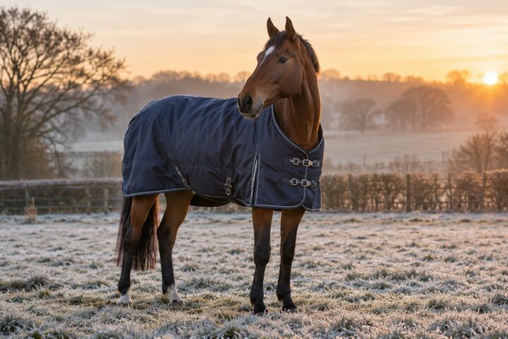 Couvrir son cheval en hiver : quand et quel grammage ?