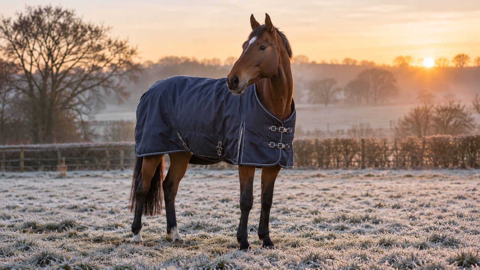 Couvrir son cheval en hiver : quand et quel grammage ?